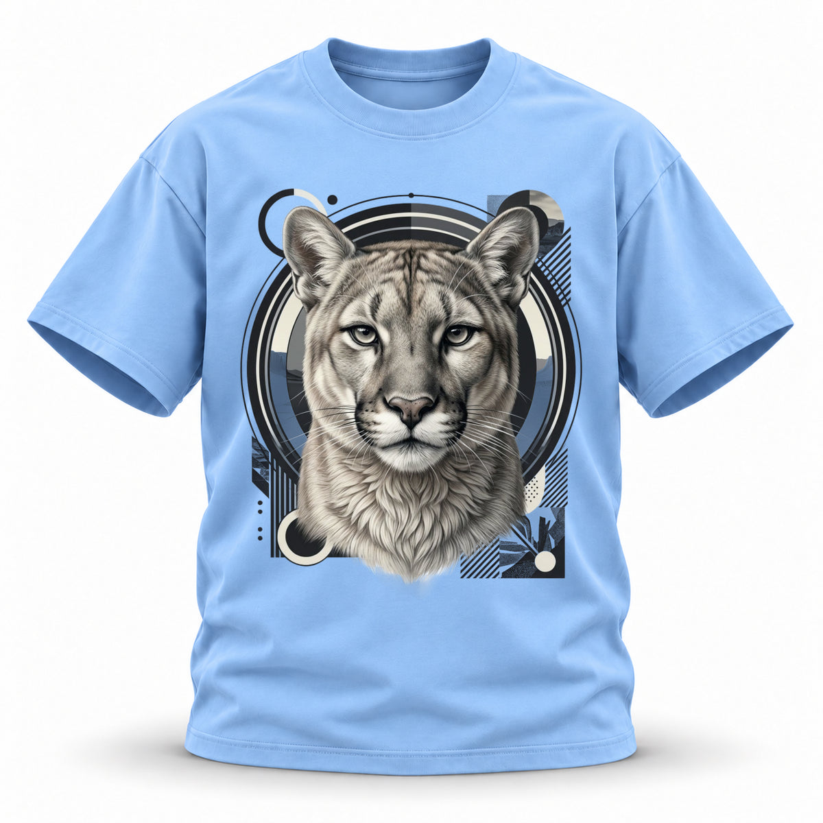 19SEVEN7 — Silent Apex — Cougar Wildlife Heavyweight Oversized Tee — alternate view 11