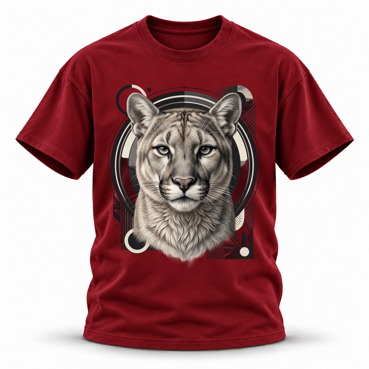 19SEVEN7 — Silent Apex — Cougar Wildlife Heavyweight Oversized Tee — alternate view 15