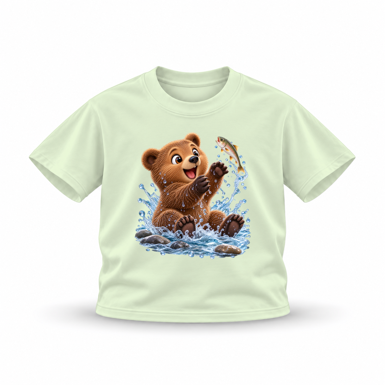 Mini Wild — Bear Cub — Green, front