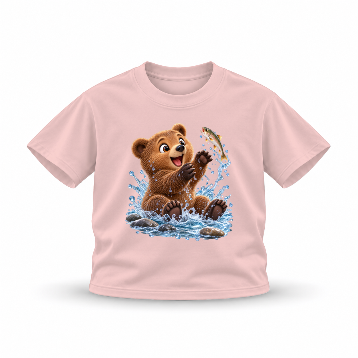 Mini Wild — Bear Cub — Pink, front