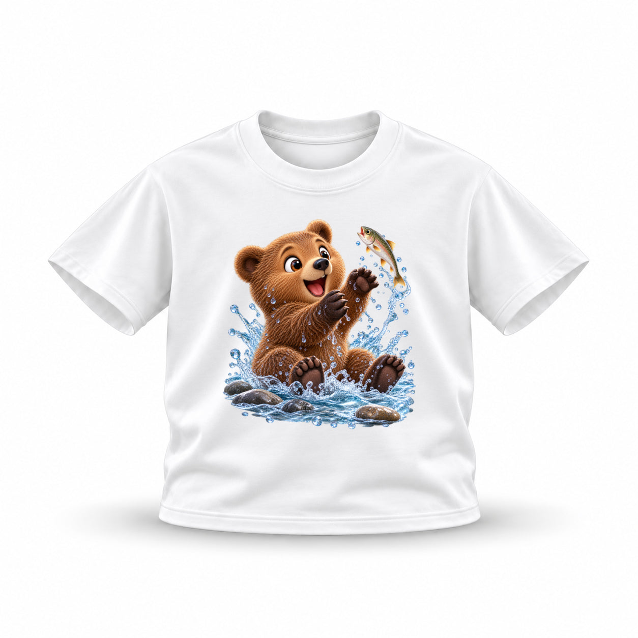Mini Wild — Bear Cub — White, front