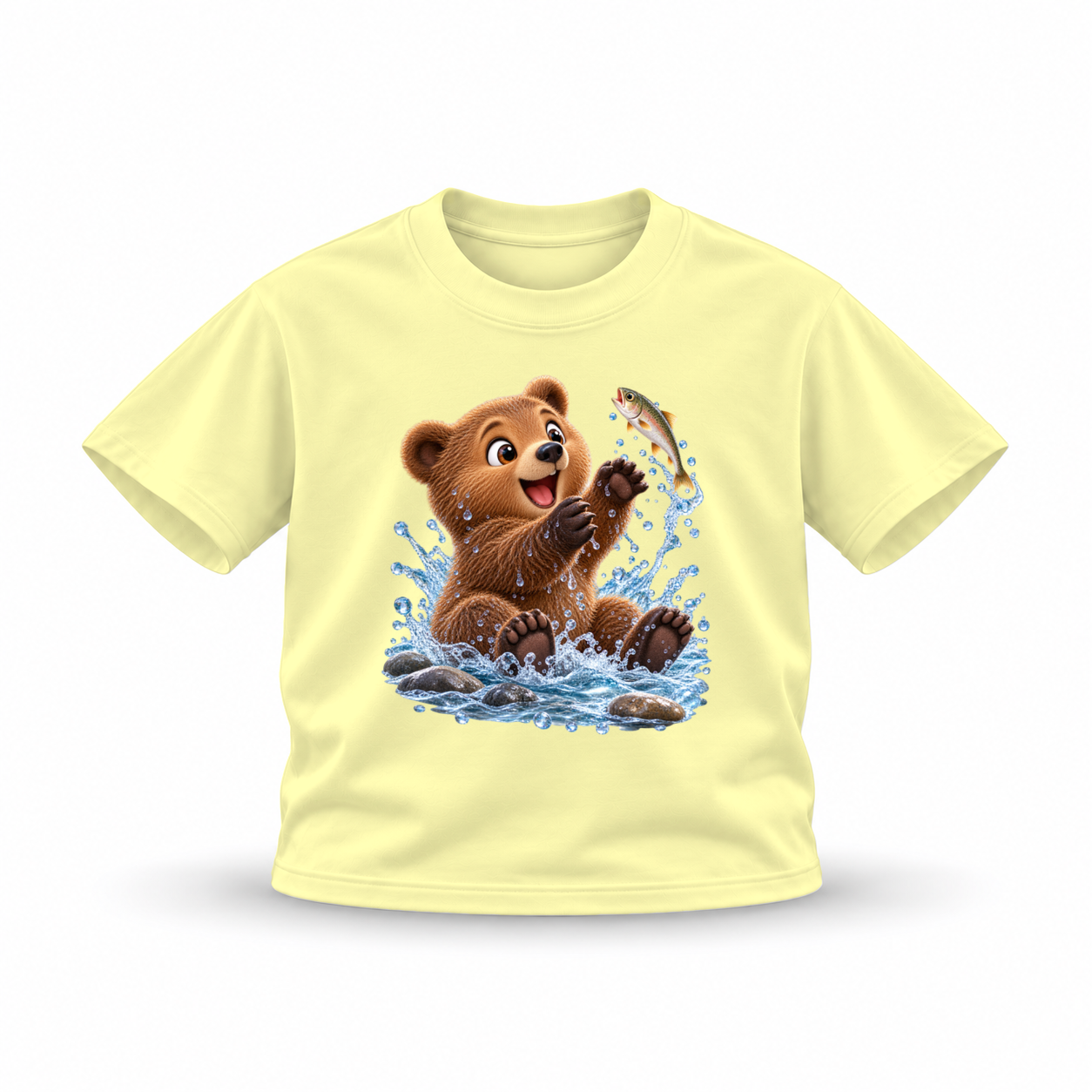 Mini Wild — Bear Cub — Yellow, front