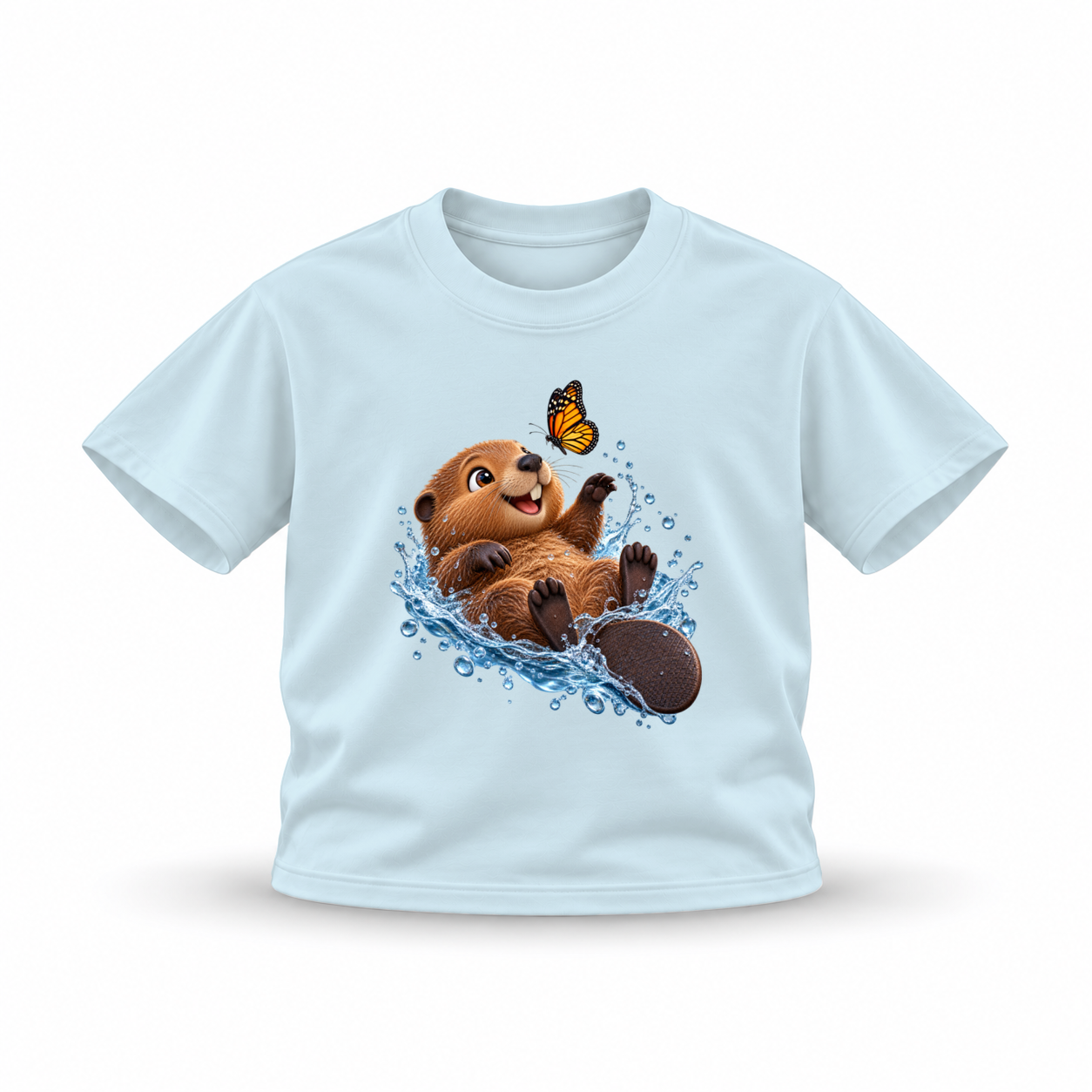 Mini Wild — Beaver — Blue, front