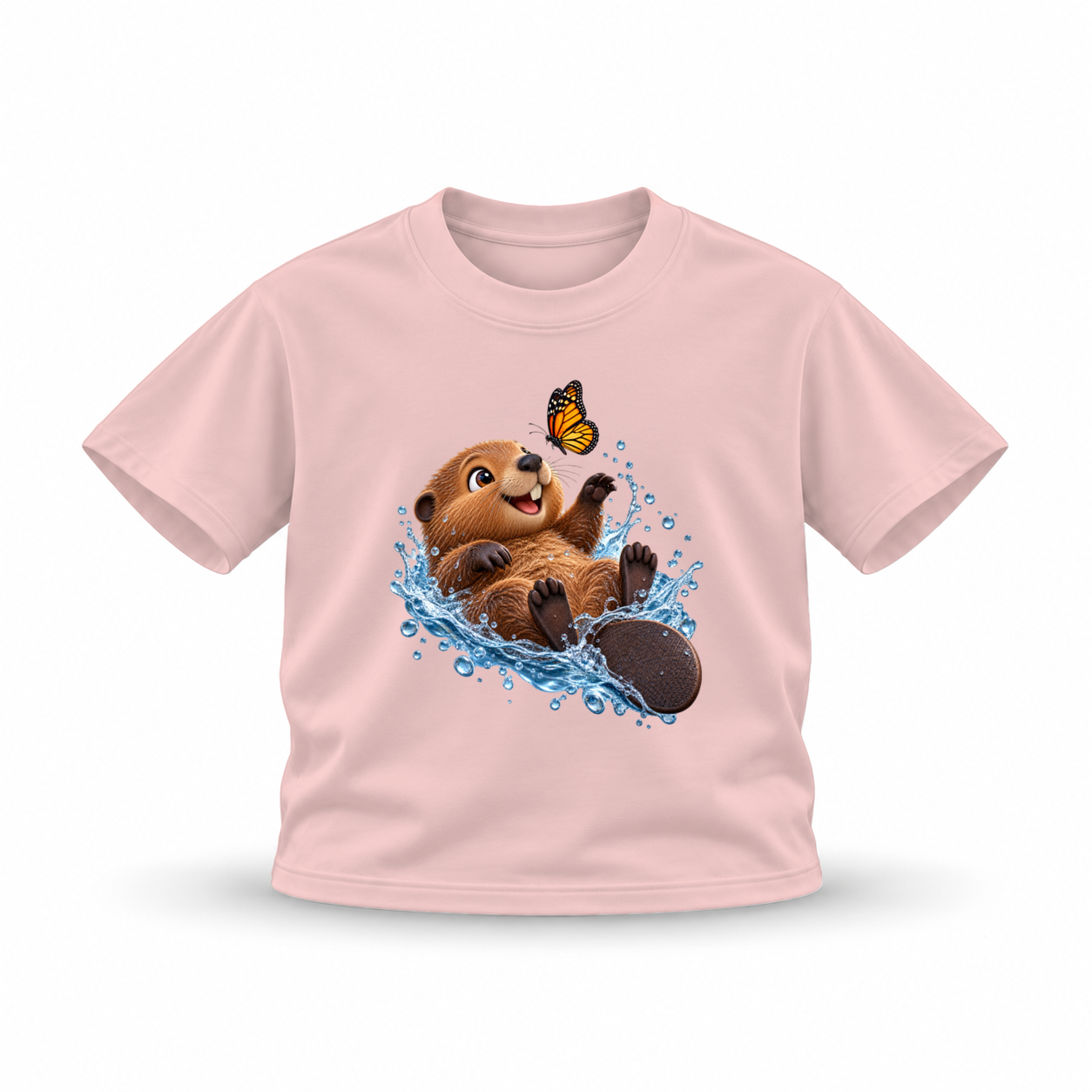 Mini Wild — Beaver — Pink, front