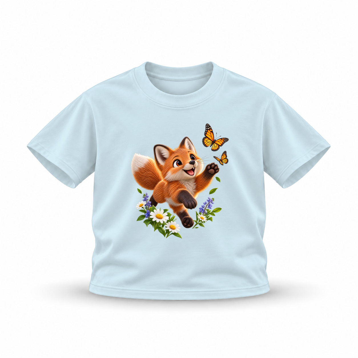 Mini Wild — Fox — Blue, front