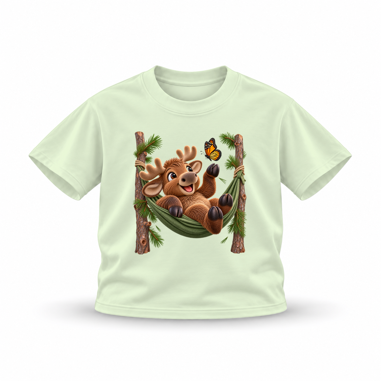 Mini Wild — Moose — Green, front