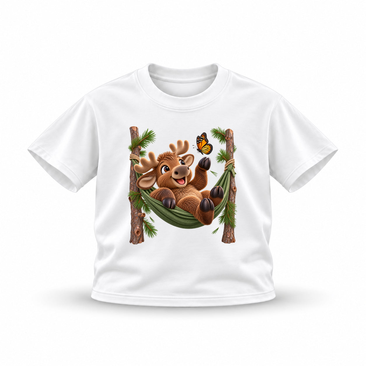 Mini Wild — Moose — White, front