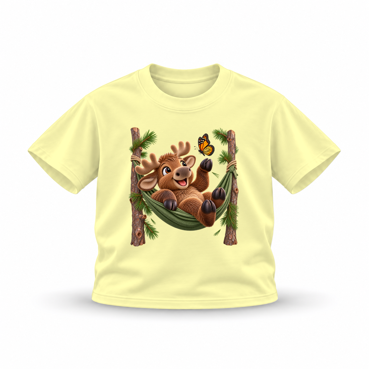Mini Wild — Moose — Yellow, front