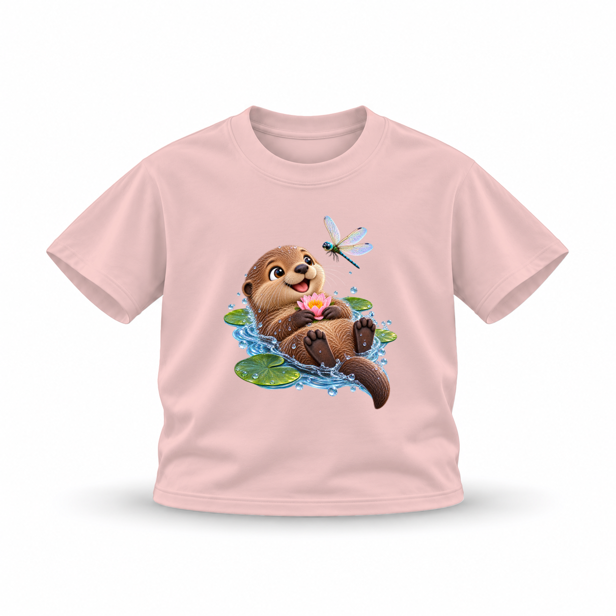 Mini Wild — Otter — Pink, front