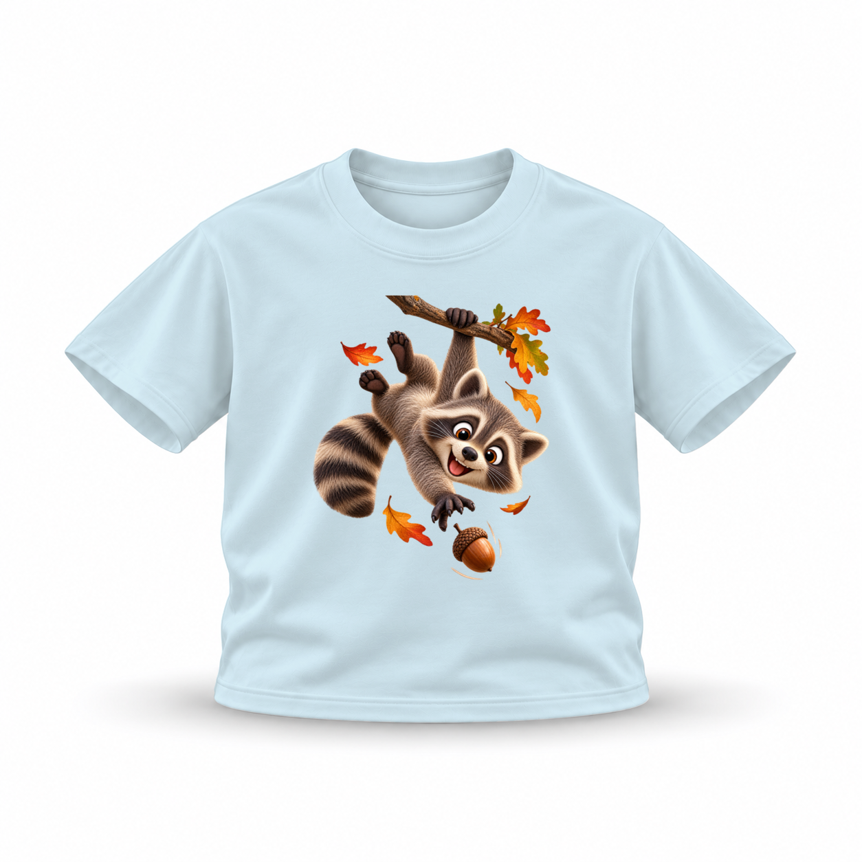 Mini Wild — Raccoon — Blue, front